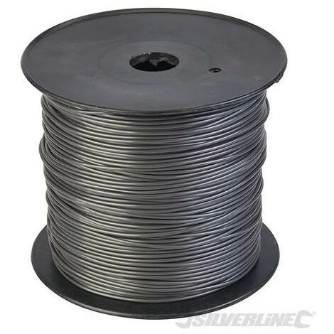 SILVERLINE Fil Coupe-bordure Usage Intensif, 2,4 Mm X 262 M, 2.4 Mm X 262 M