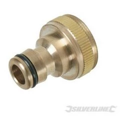 SILVERLINE Nez De Robinet En Laiton, BSP 3/4" - Mâle 1/2", BSP 3-4 – Mâle 1-2