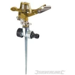 SILVERLINE Arroseur à Impulsion Sur Piquet, 300 Mm (1/2"), Mâle, 300 Mm (1-2). Mâle