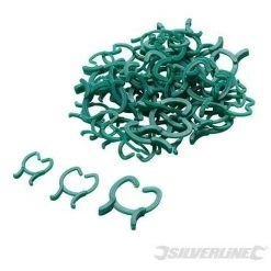 SILVERLINE Attaches Pour Plantes, 50 Pcs, 50 Pcs