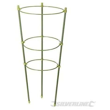 SILVERLINE Support à 3 Anneaux Pour Plante, 450 Mm, 450 Mm