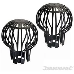 SILVERLINE Filtres Pour Descente De Gouttière, 2 Pcs, 2 Pcs