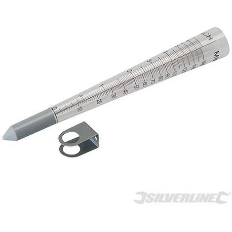 SILVERLINE Pluviomètre, 160 Mm, 160 Mm