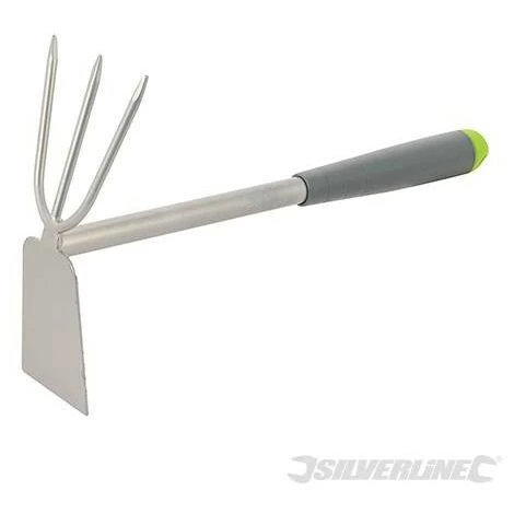 SILVERLINE Binette Et Griffe De Jardin à Main, 300 Mm, 300 Mm