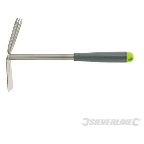SILVERLINE Binette Et Griffe De Jardin à Main, 300 Mm, 300 Mm – Image 2