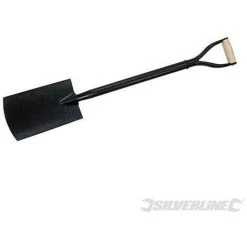 SILVERLINE Bêche De Jardin En Acier, 1 030 Mm, 1 030 Mm