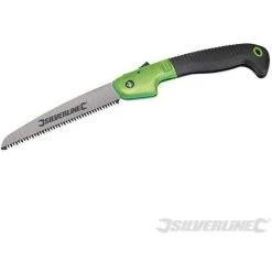 SILVERLINE Scie à élaguer Repliable Tri Cut, Lame 180 mm, Lame 180 Mm