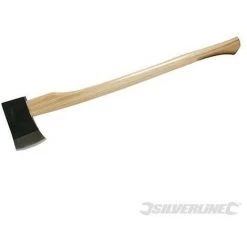 SILVERLINE Hache Avec Manche Hickory, 2,04 Kg, 2.04 Kg