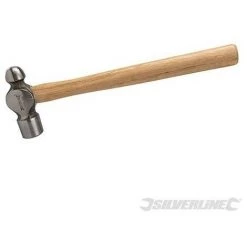 SILVERLINE Marteau à Panne Ronde Manche Bois Dur, 900 G, 900 G