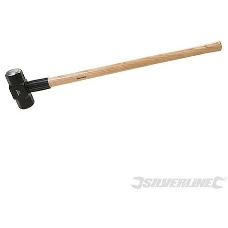 SILVERLINE Masse Manche Bois Dur, 10 Lb (4,54 Kg), 10 Lb (4.54 Kg)