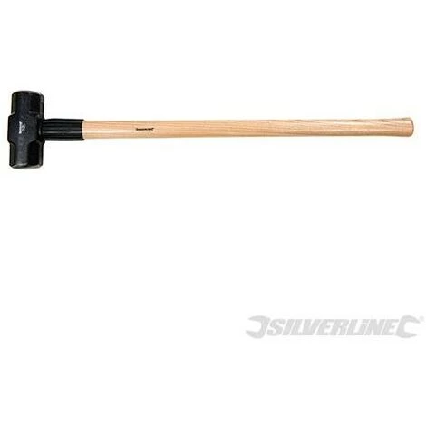 SILVERLINE Masse Manche Bois Dur, 10 Lb (4,54 Kg), 10 Lb (4.54 Kg) – Image 2