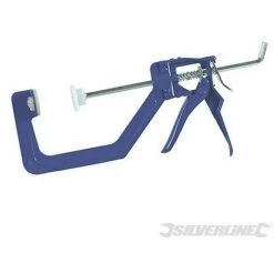 SILVERLINE Pince De Serrage à "une Main", 150 Mm, 150 Mm