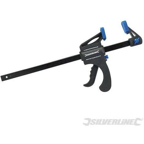 SILVERLINE Presse à Serrage Rapide, 300 Mm, 300 Mm