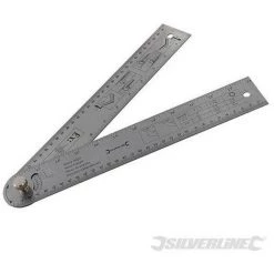 SILVERLINE Rapporteur D'angle, 600 Mm, 600 Mm