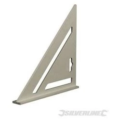 SILVERLINE Équerre De Charpentier En Aluminium, 185 Mm, 185 Mm