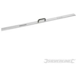 SILVERLINE Règle En Aluminium Avec Poignée, 1 200 Mm, 1 200 Mm
