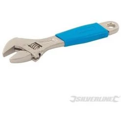 SILVERLINE Clé à Molette, Long. 150 Mm - Mâchoires 17 Mm, Long. 150 Mm - Machoires 17 Mm