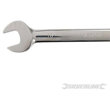 SILVERLINE Clés Mixtes à Cliquet Et à Tête Droite, 6 Pcs, 8 - 17 Mm, 8 - 17 Mm – Image 2