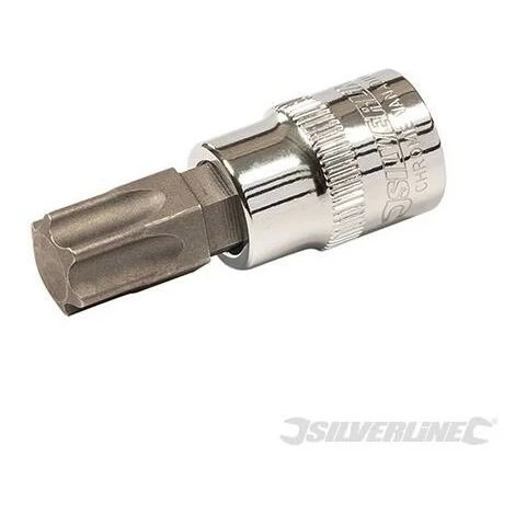 SILVERLINE Douilles T40-T60 à Entraînement 3/8", 5 Pcs, T40 - T60, T40 - T60 – Image 2