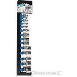SILVERLINE Douilles E4 - E24, 14 Pcs, E4 - E24
