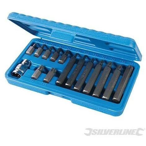 SILVERLINE Embouts Trx, Coffret 15 Pcs, 15 Pcs