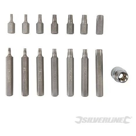 SILVERLINE Embouts Trx, Coffret 15 Pcs, 15 Pcs – Image 4