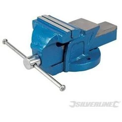 SILVERLINE Étau D'ingénieur, 100 Mm (4"), Capacité Des Mâchoires 120 Mm / 4,5 Kg, Capacité Des Machoires 120 Mm - 4.5 Kg