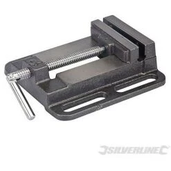 SILVERLINE Étau Pour Perceuse à Colonne, 100 Mm, 100 Mm