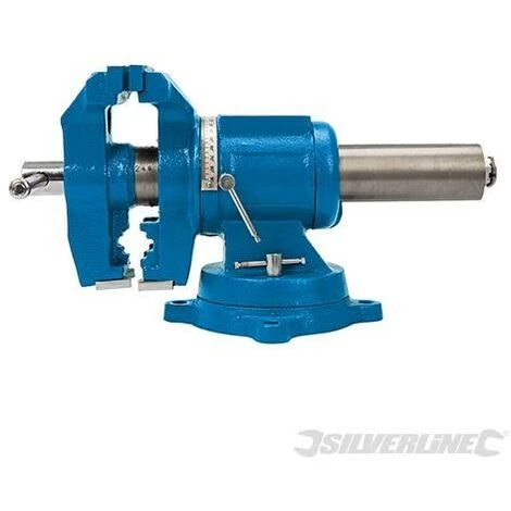 SILVERLINE Étau Multifonction 125 Mm, 360° X 360°, 360° X 360° – Image 4