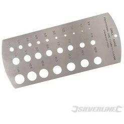 SILVERLINE Calibre à Forets, 1 - 13 Mm, 1 - 13 Mm