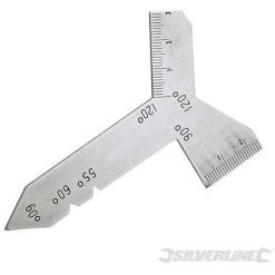 SILVERLINE Calibre D'affûtage Universel, 55°, 60°, 90° Et 120°, 55°. 60°. 90° Et 120°
