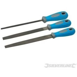 SILVERLINE Limes, 3 Pcs, Seconde Coupe 250 Mm, Seconde Coupe 250 Mm