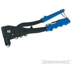 SILVERLINE Pince à Riveter Manuelle + 60 Rivets, 260 Mm, 260 Mm