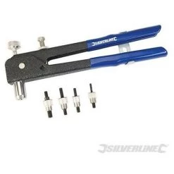 SILVERLINE Pince à Rivets Filetés, 4 - 8 Mm, 4 - 8 Mm