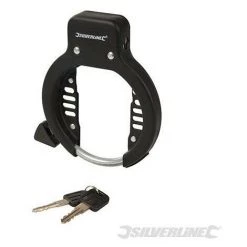 SILVERLINE Antivol De Cadre Vélo, 62 Mm, 62 Mm