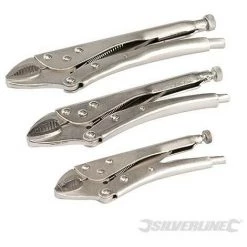 SILVERLINE Pinces Autobloquantes, 3 Pcs, 3 Pcs