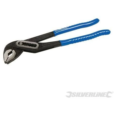 SILVERLINE Pince Pour Pompe à Eau Avec Mâchoires Fines, Longueur 250 Mm - Mâchoires 40 Mm, Longueur 250 Mm - Machoires 40 Mm