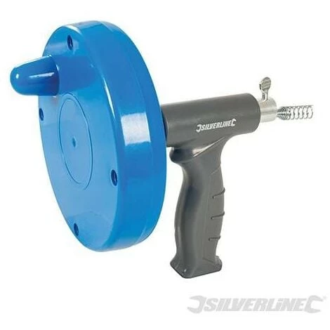 SILVERLINE Pistolet Déboucheur, 6 M X 6 Mm, 6 M X 6 Mm