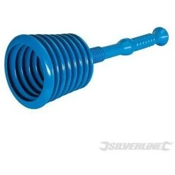 SILVERLINE Ventouse à évier, 160 X 475 Mm, 160 X 475 Mm