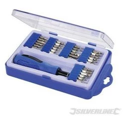 SILVERLINE Embouts De Vissage De Précision, 31 Pcs, 31 Pcs