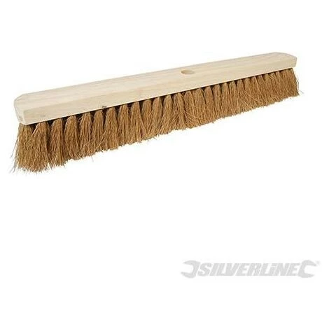SILVERLINE Brosse Coco Souple, 600 Mm (24"), 600 Mm (24)