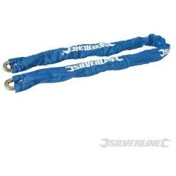 SILVERLINE Chaîne Haute Sécurité Gainée, 1 200 Mm, 1 200 Mm