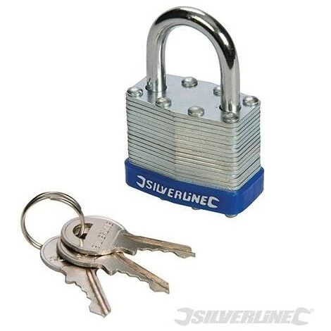 SILVERLINE Cadenas En Acier Laminé, 40 Mm, 40 Mm