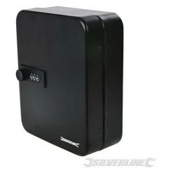 SILVERLINE Armoire 20 Clés Avec Combinaison à 3 Chiffres, 200 X 160 X 75 Mm, 200 X 160 X 75 Mm