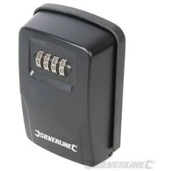 SILVERLINE Coffre à Clés Mural, 121 X 83 X 40 Mm, 121 X 83 X 40 Mm