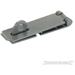 SILVERLINE Moraillon Et Porte-cadenas, 50 X 180 Mm, 50 X 180 Mm