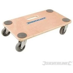 SILVERLINE Chariot Plateforme, 150 Kg, 150 Kg