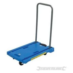 SILVERLINE Chariot Plateforme En Polypropylène, 100 Kg