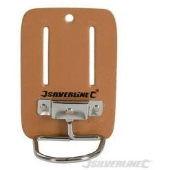 SILVERLINE Porte-marteau En Cuir Pour Ceinture, 100 X 50 Mm, 100 X 50 Mm