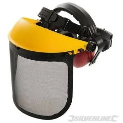 SILVERLINE Casque De Forestier à Visière Grillagée, Relevable, Relevable